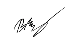 Signature of Benji Encz